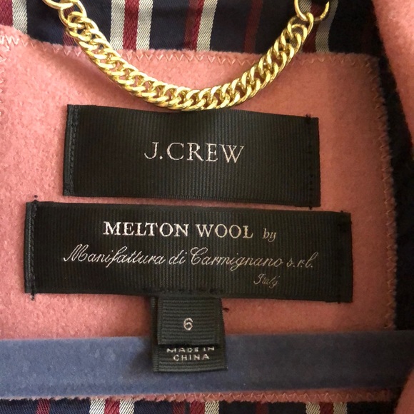 Pink pea coat. Never been worn. - Picture 3 of 5